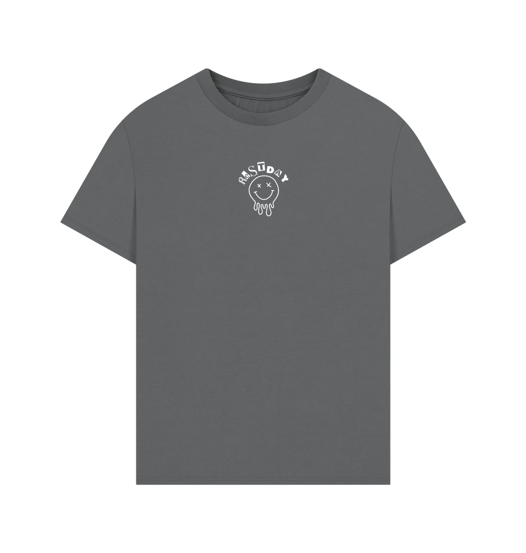 Slate Grey Printed T-shirt