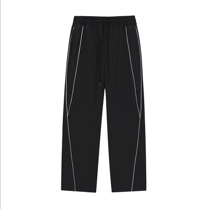 FOUNDATION SET – BLACK (TRACK TOP + PANT)