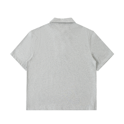 X SHAUN - Half-Zip Cotton Polo Shirt